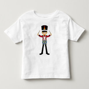 Bebé Soldado del cascanueces que juega la camiseta de
