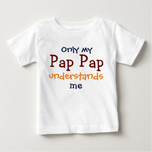 Bebé Sólo mi pagina de papel me entiende la camiseta de