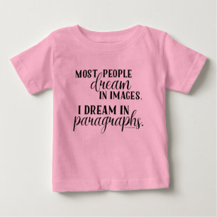 Bebé Soño en camiseta de la broche de la niña de los