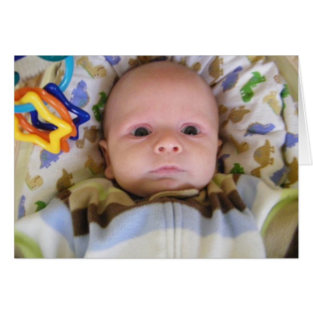 BEBÉ SORPRENDIDO-THE LOOK LO DICE TODO EL 5.º HUMO (Anverso (Horizontal))