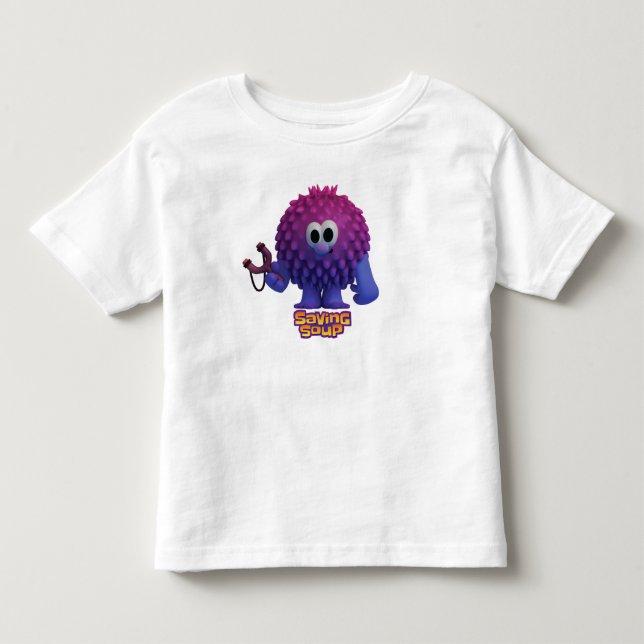Bebé SOY AUDAZ - camiseta de la sopa del ahorro del (Anverso)