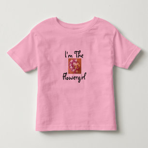 Bebé Soy la camiseta de la flor