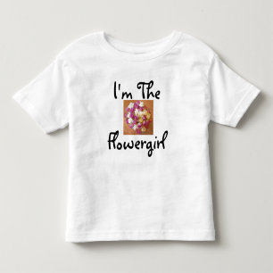 Bebé Soy la camiseta de la flor