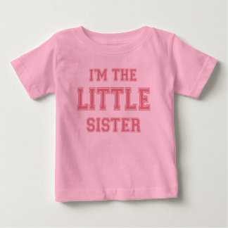 Bebé Soy la camiseta de la hermanita