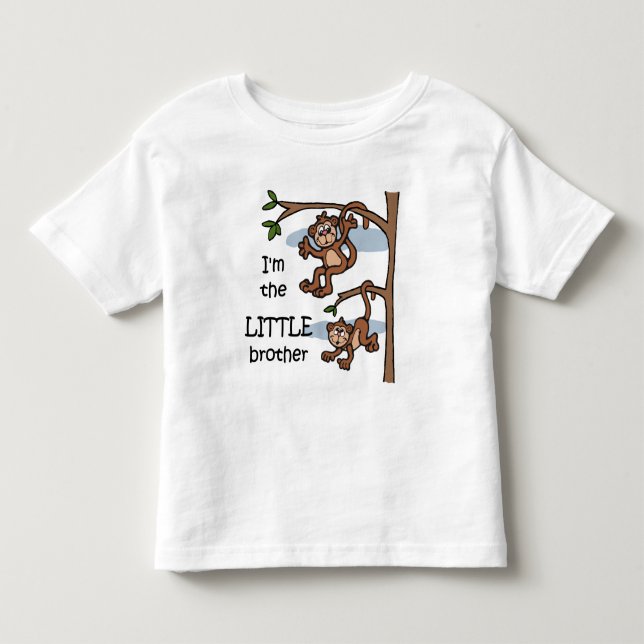 Bebé Soy la camiseta de Little Brother (Anverso)