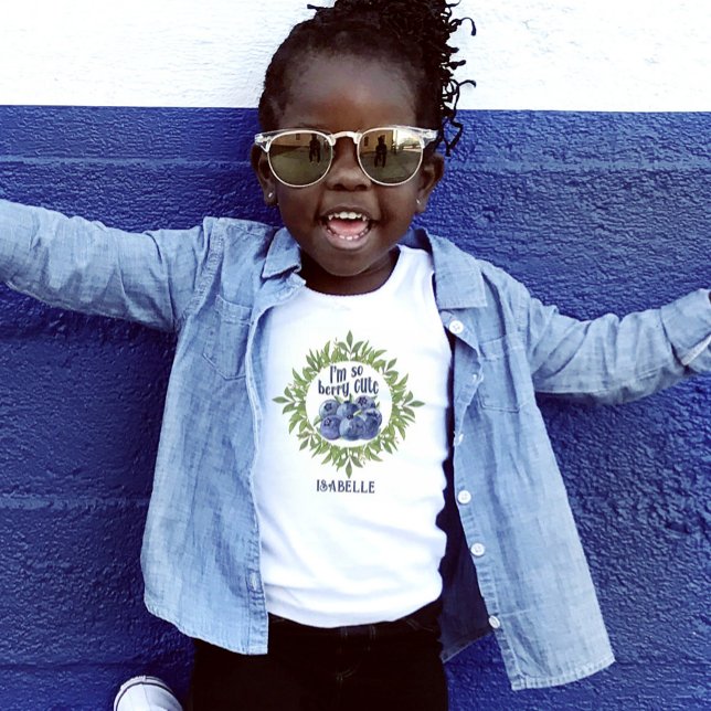 Bebé Soy una camiseta de nombre de verano de berry lind (Subido por el creador)