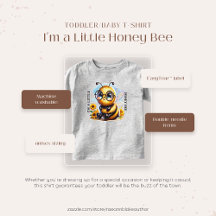 Soy una camiseta para bebé/toddlers de Abeja Miel