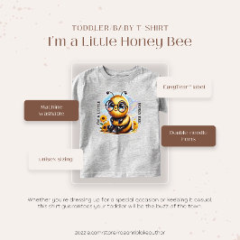 Bebé Soy una camiseta para bebé/toddlers de Abeja Miel