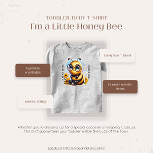 Bebé Soy una camiseta para bebé/toddlers de Abeja Miel 