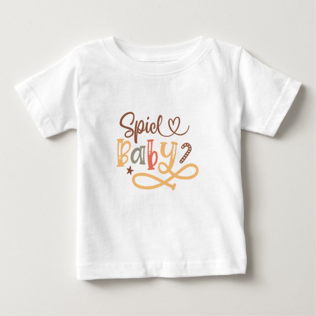 Bebé Spice Baby - Camiseta de Otoño (Anverso)