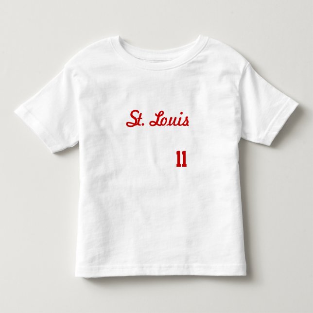 BEBÉ ST. CAMISETA DE LA HERRAMIENTA BLANCA LOUIS 11 (Anverso)