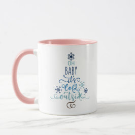 Bebé su taza exterior fría