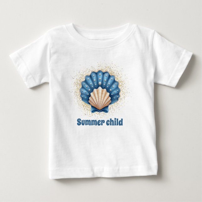 Bebé Summer Child - Camiseta infantil con diseño de con (Anverso)