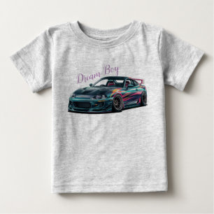 Bebé Supra de personalizado Toyota con camiseta con mar