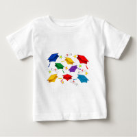 Tapones de graduación - Camiseta para bebés
