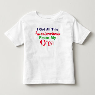 Bebé Tengo Mi Conciencia De Mi Camiseta Oma