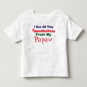 Bebé Tengo Mi Conciencia De Mi Camiseta Papaw