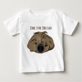 Bebé Tiempo eslovaco de arte para la camiseta de Dreams