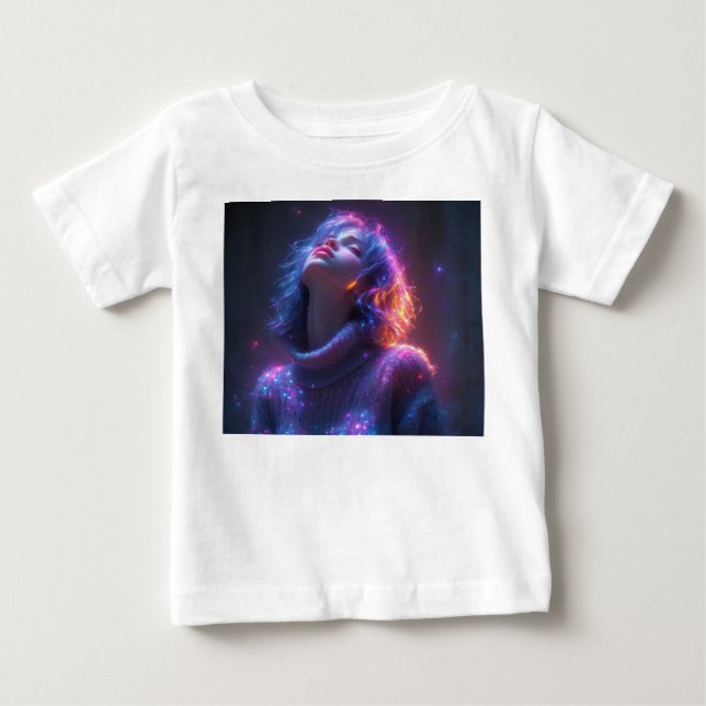 Bebé Título: Camiseta brillante de ensueño y tiros cómo (Anverso)