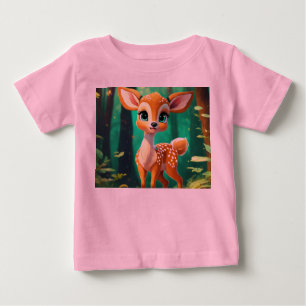Bebé Título: "Curiosa camiseta con diseño de camiseta d