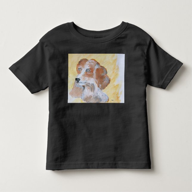 BEBÉ TODDLER DE CAMISETA EN CAMISETA : BEAGLE (Anverso)