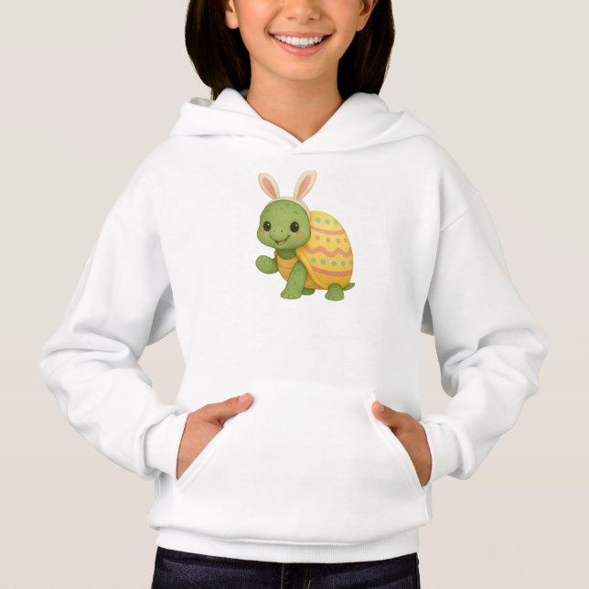 Bebé tortuga de Pascua/primavera adorable (Anverso)