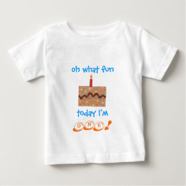 Bebé Traje de cumpleaños para niños de 1 año - camiseta