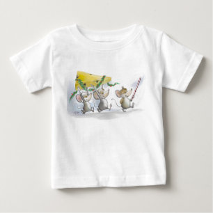 Bebé Trayendo la camiseta del niño de queso de los Navi