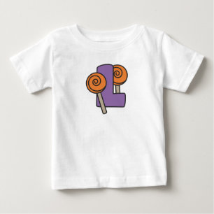 Bebé Truco o trato Camiseta patrón de Halloween