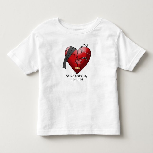 Bebé Un poco de (para un corazón reparado) camiseta (Anverso)