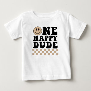 Bebé Una camiseta de cumpleaños de un tío feliz en Tan