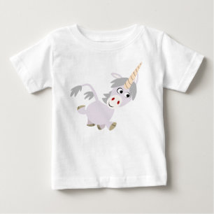 Bebé Una pequeña camiseta de unicornio, Personalizado d