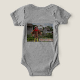 bebé una pieza. Feliz Día de Acción de Gracias. ch