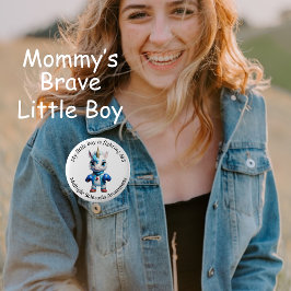 Bebé Unicornio, niño, botón de esclerosis múltiple