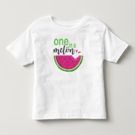 Bebé Uno En Un Melón | Camiseta de la sandía