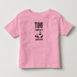 Bebé Vida de la panda - camiseta