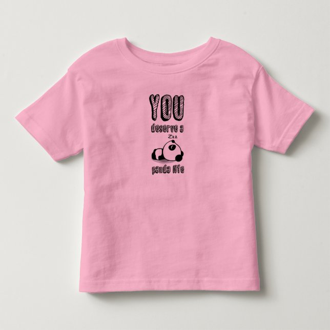 Bebé Vida de la panda - camiseta (Anverso)