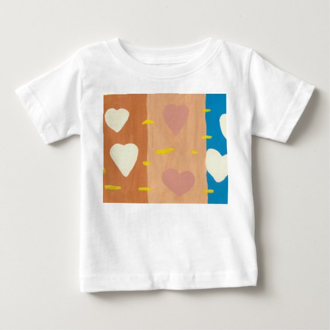 Bebé Viento de camiseta de amor (Anverso)