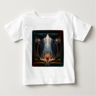 Bebé Vista Imperial Camiseta Infantil de Arte Fractal