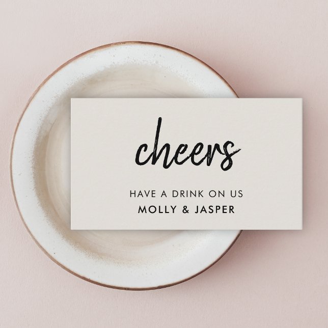 Bebe Voucher | Tarjeta de cupón Minimalista gris (Subido por el creador)