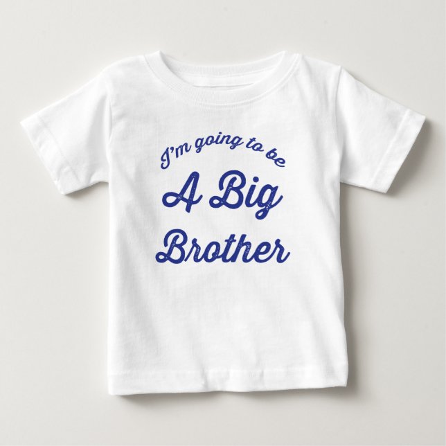 Bebé Voy a ser una camiseta de Gran Hermano en Blanco (Anverso)
