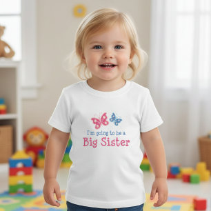 Bebé Voy a ser una camiseta para niños pequeños de herm