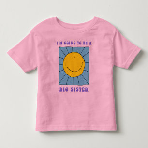 Bebé Voy a ser una gran camiseta de hermana