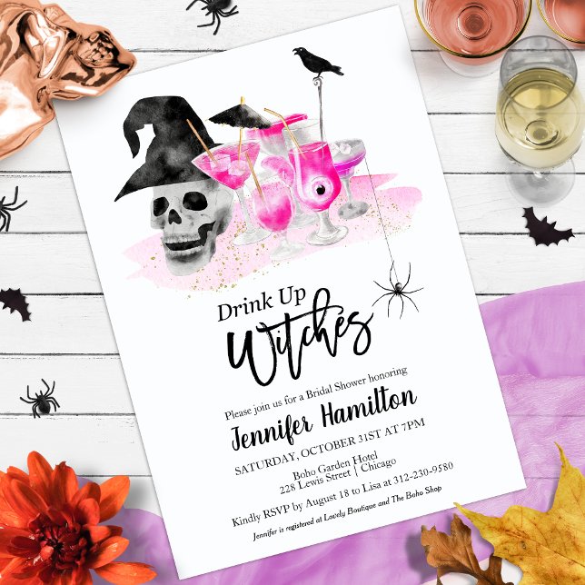 Bebe Whitches Bridal Shower Invitaciones (Subido por el creador)