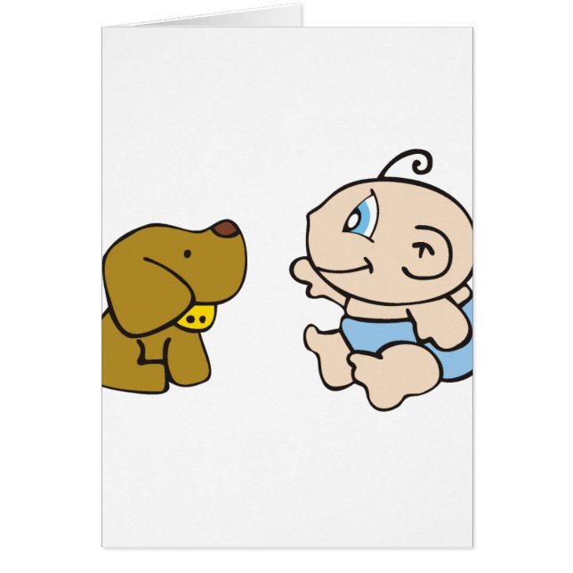 Bebé y perro del muchacho (Frente)