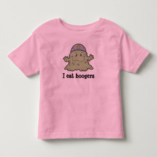Bebé Yo como la camiseta de los boogers para los niños