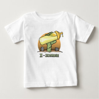 Bebé "Z" está para la camiseta infantil de la "botella"