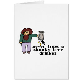Bebedor de cerveza de Skunky