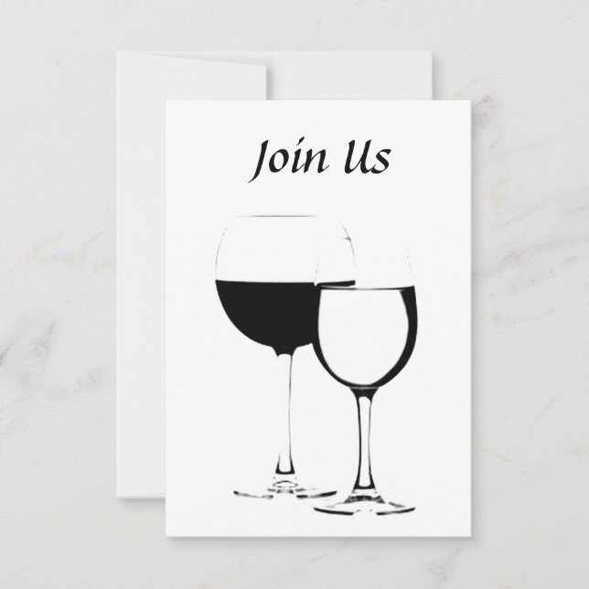 *BEBEMOS ALGO DE INVITACIÓN DE GUAY DE VINO* (Anverso)