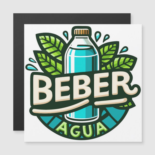Beber agua (Anverso/Reverso)
